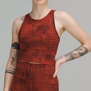 Lululemon Power Pivot Everlux Tank Top Motif Shirt